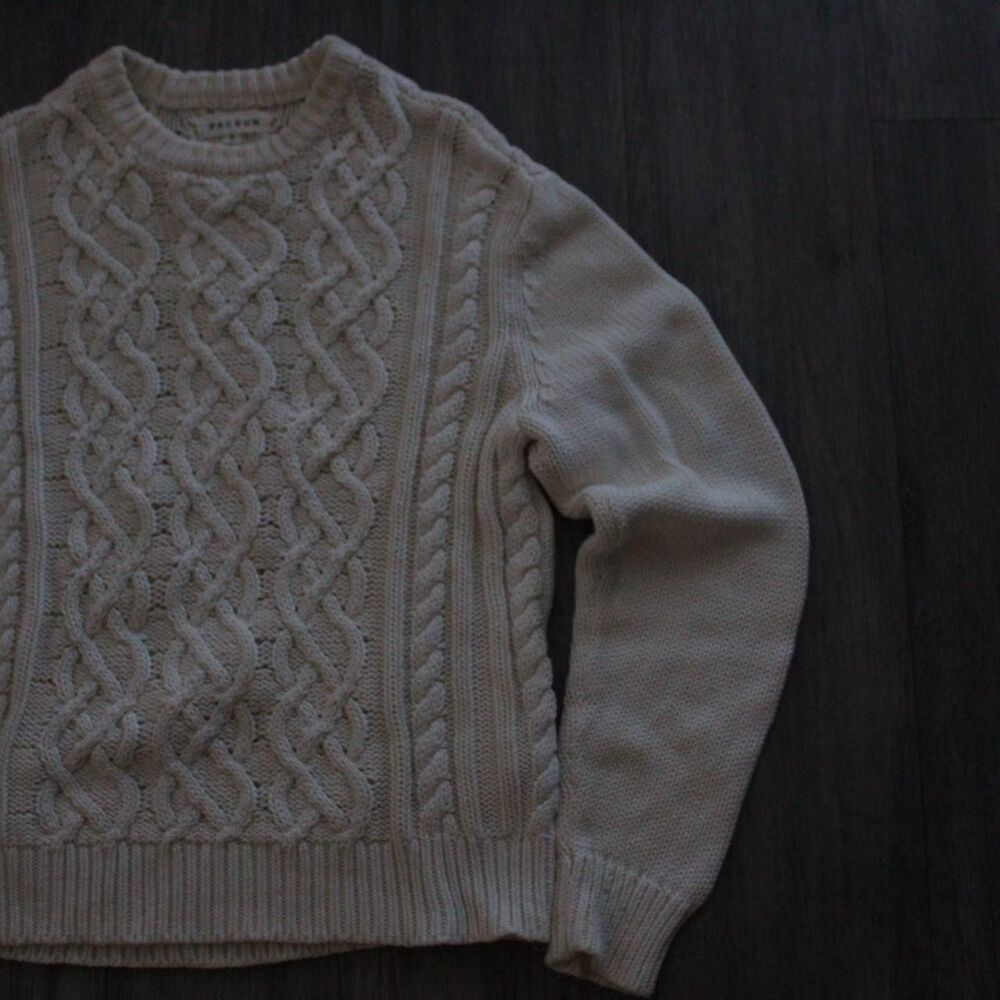 Pacsun Men's White Jumper